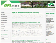 Tablet Screenshot of bfl-online.de